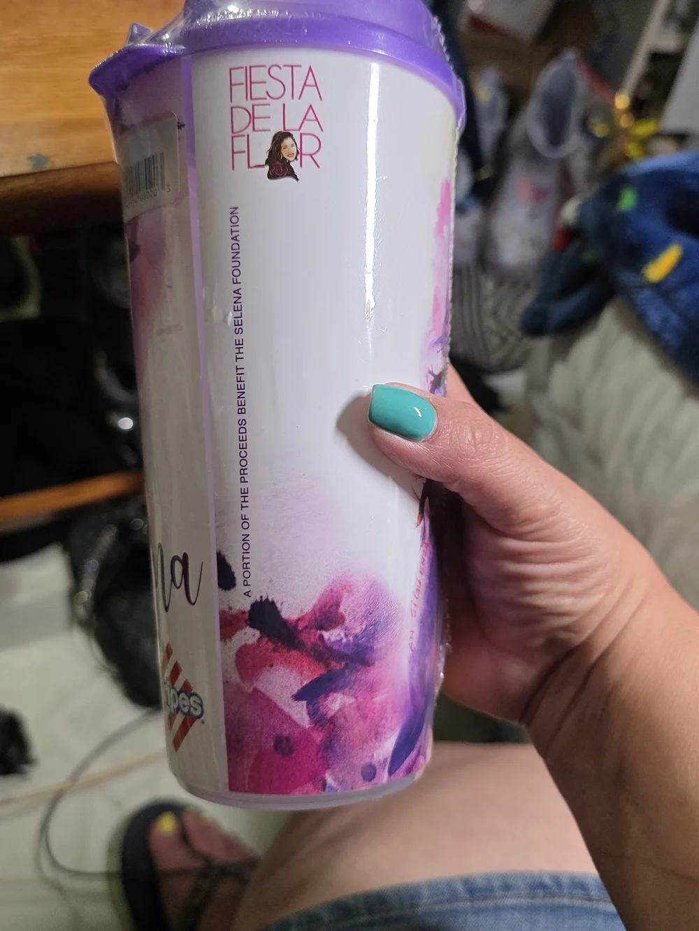 selena vibrant purple